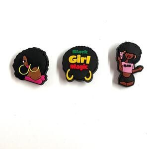 5/10 Black Girl Magic Jibbitz Charms